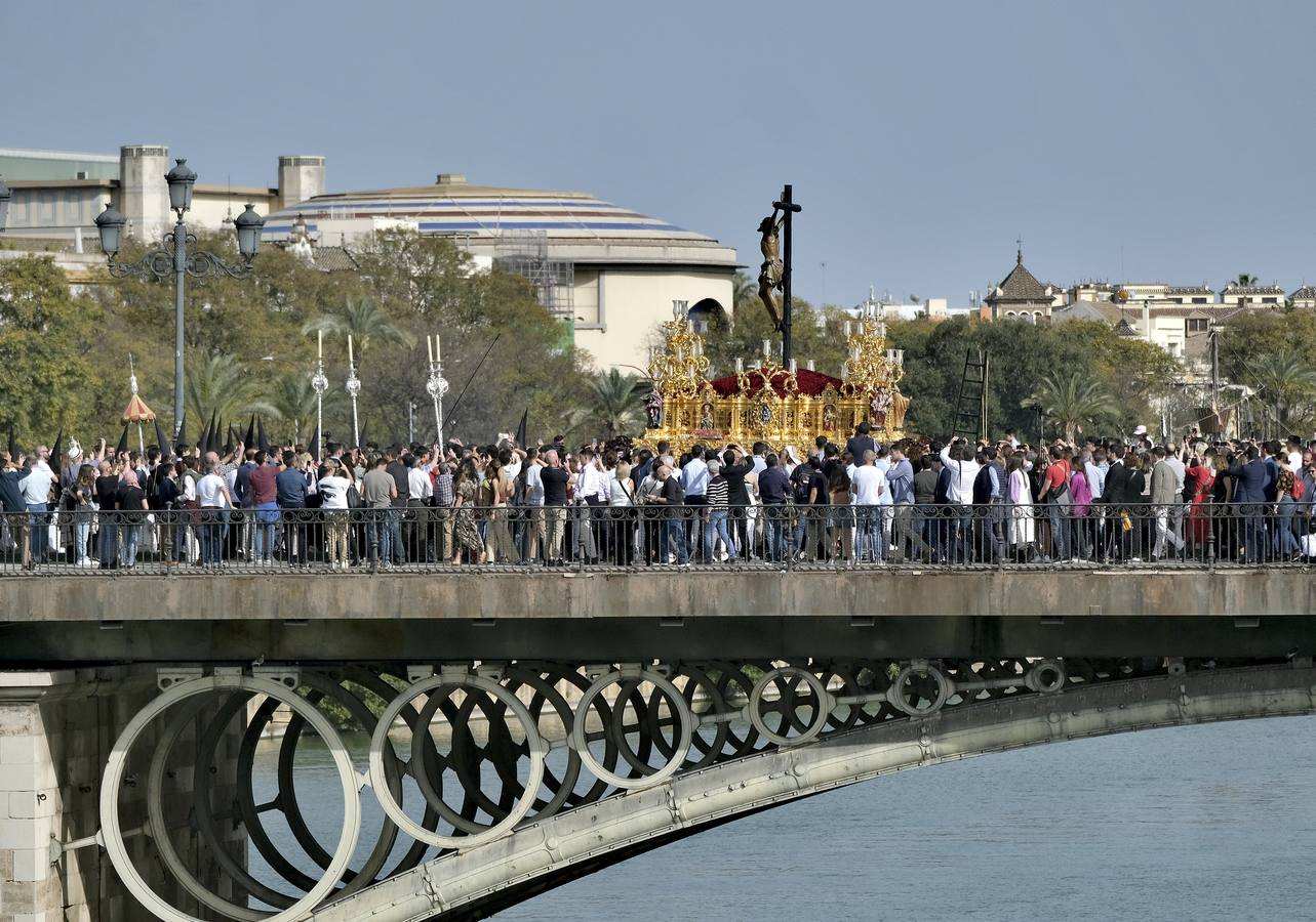 Las Espectaculares Im Genes Del Cachorro Y La O Por El Puente De Triana