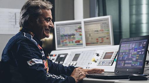 Carlos Sainz, piloto del Team Peugeot Total