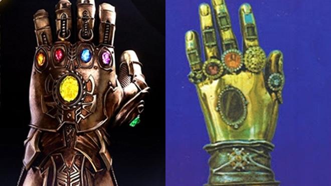 A la izquierda, el guantelete del infinito de Thanos; a la derecha, la mano de Santa Teresa de Jesús