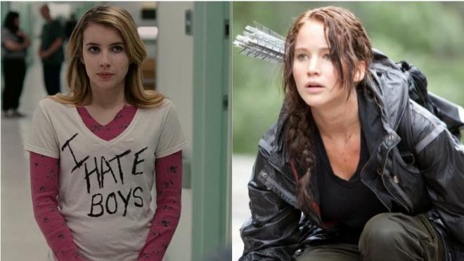Emma Roberts frente a Jennifer Lawrence