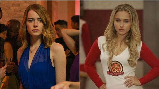 Emma Stone frente a Hayden Panettiere