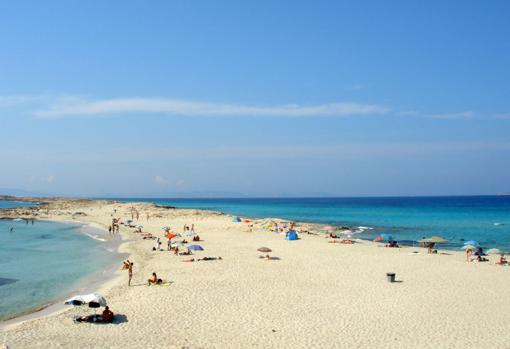 Playa de Ses Illetes, en Formentera