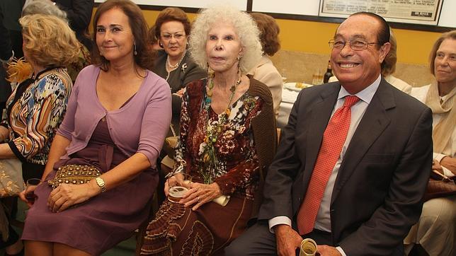 Carmen Tello, doña Cayetana y Curro Romero