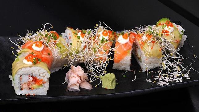 La cocina japonesa mezcla sabor y diseño. Fuente: Kakure Sushibar