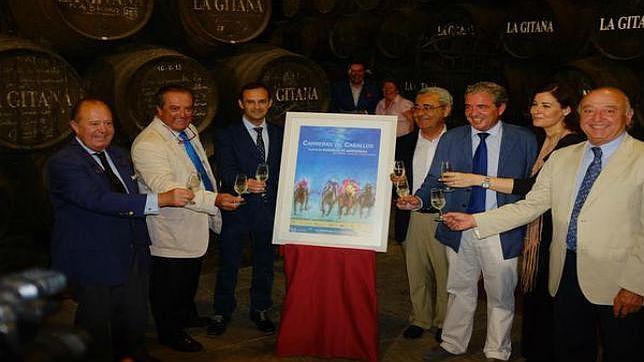 Presentación del cartel de las carreras de caballos en Sanlúcar