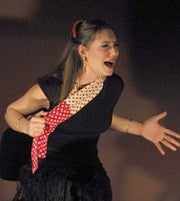 Marina Heredia certificó sus buenas maneras en la Alameda. ARCHIVO