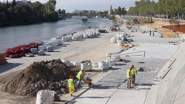 Las obras del Muelle de Nueva York finalizarán este mismo mes