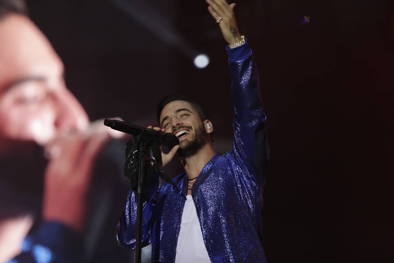 Las mejores imágenes del concierto de Maluma en el Auditorio Rocío Jurado