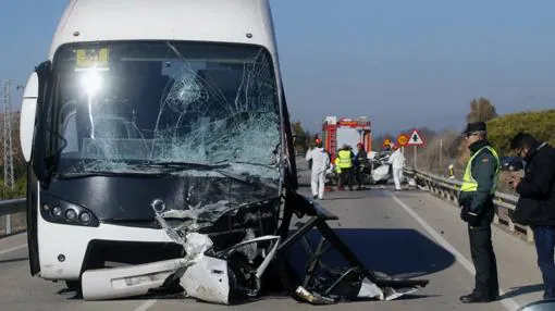 Fallece Una Persona En Un Accidente Entre Un Autobus Y Un Coche En Palma Del Rio