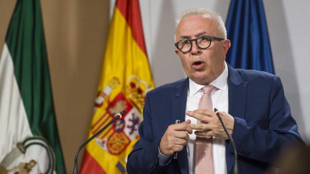 Sánchez Maldonado en una rueda de prensa