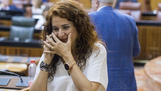 La consejera de Hacienda y Administración Pública, María Jesús Montero