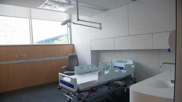 Una de las habitaciones de un centro hospitalario