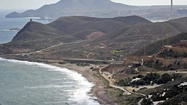 Playa del municipio almeriense de Carboneras
