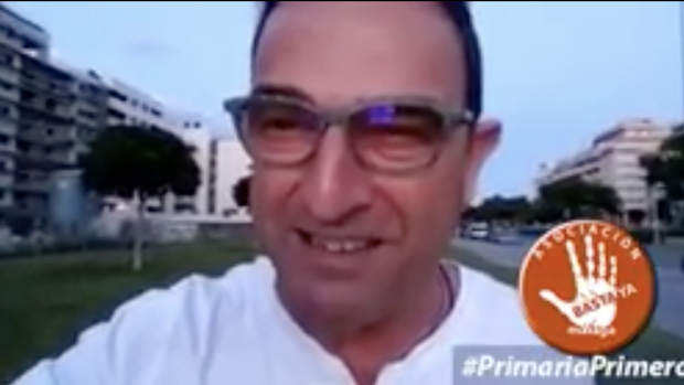Carlos Bautista en un momento del video