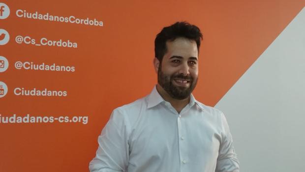 El candidato de Ciudadanos por Córdoba para las autonómicas, Francisco Carrillo