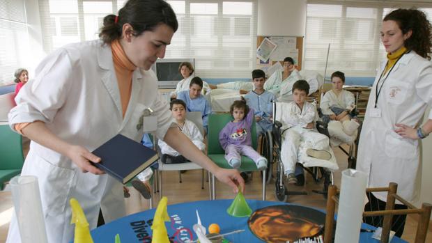 Niños ingresados en el Reina Sofía de Córdoba