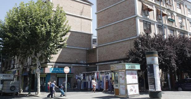 Zona del barrio del Guadalquivir