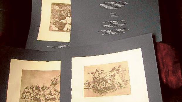 Las estampas de Goya en discordia