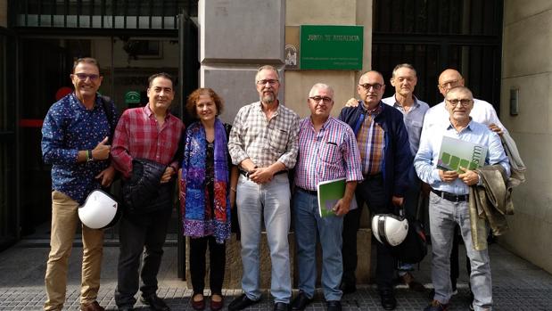 Miembros del Colegio de Médicos, del Sindicato de Médicos y la plataforma Basta Ya