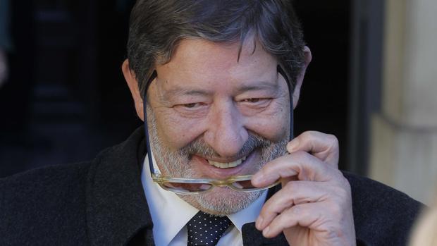 Francisco Javier Guerrero, a la salida de los juzgados