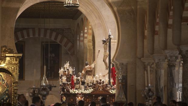 El misterio de la Agonía de Córdoba en el interior de la Mezquita-Catedral en el año 2015