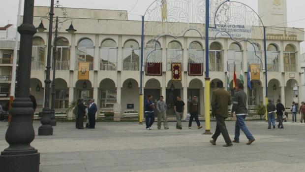 La fachada del Ayuntamiento de Lucena