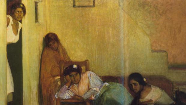«Vividoras del amor», una de las obras más polémicas de Julio Romero de Torres