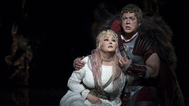 Gregory Kunde, que encarnará a Otello, durante una representación de una ópera