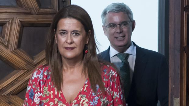 Sonia Gaya en una imagen cuando era consejera de Educación