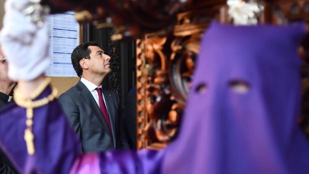 El presidente de la Junta, ayer en Córdoba