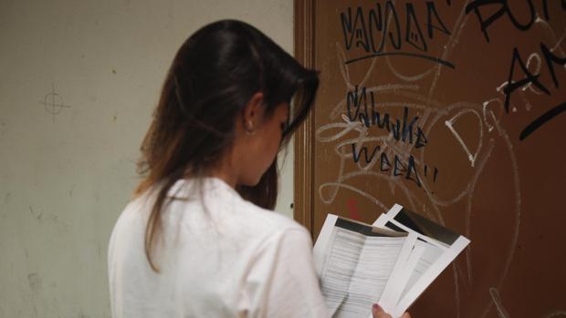 Una joven en una imagen de archivo