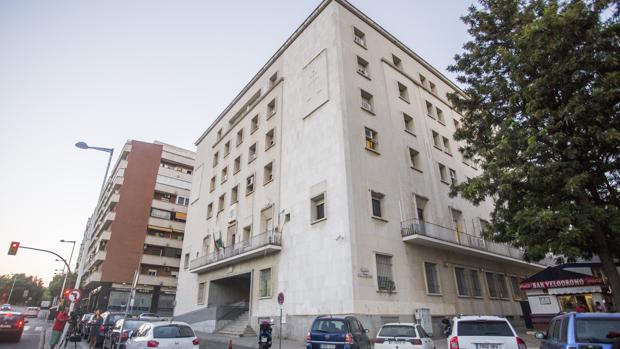 El edificio del Palacio de Justicia de Huelva