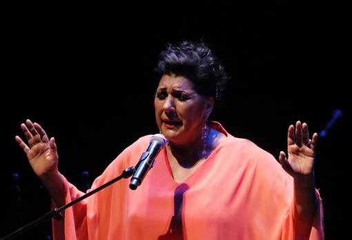 Remedios Amaya, en una actuación reciente