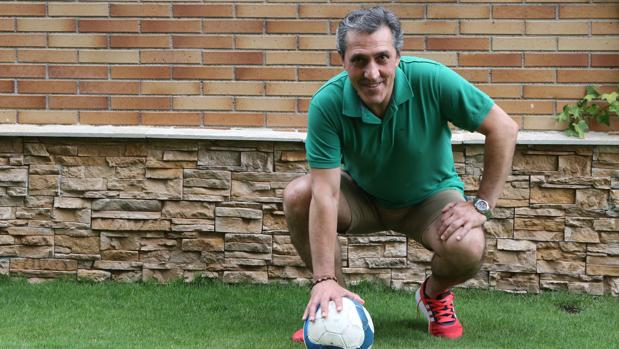 Pepe Murcia, en un posado previo a marcharse a Catar