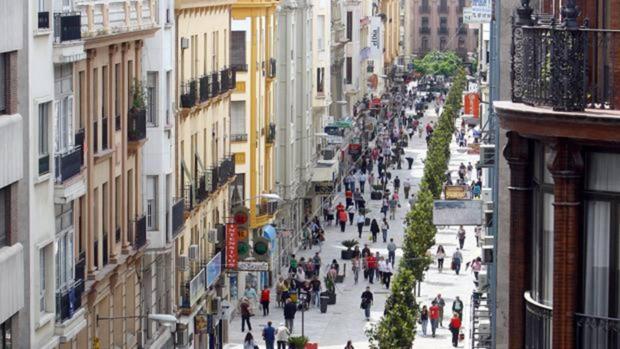 Calle Foro Romano en Córdoba