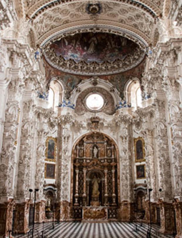 Sacristía de la Cartuja de Granada, obra maestra de Francisco Hurtado Izquierdo