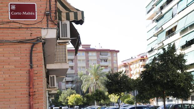 Calle Corto Maltés de Córdoba