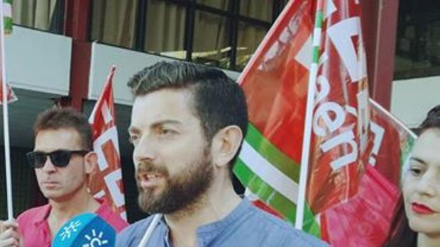Francisco Cantero, secretario provincial de CCOO de Jaén
