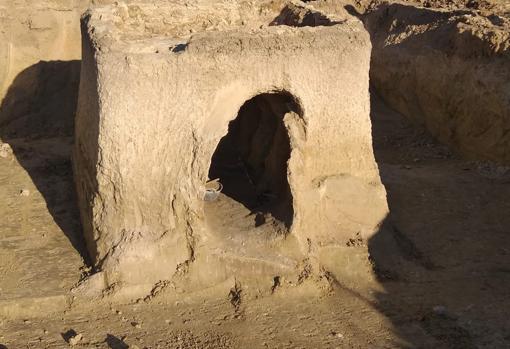 Horno que se incorpora al enclave J.M.G.