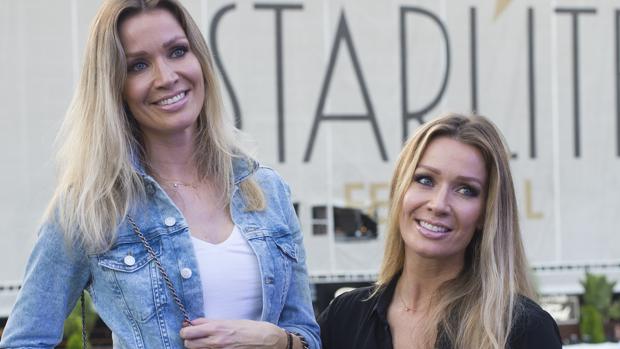 Nicole y Bárbara Kimpel durante la entrevista con ABC