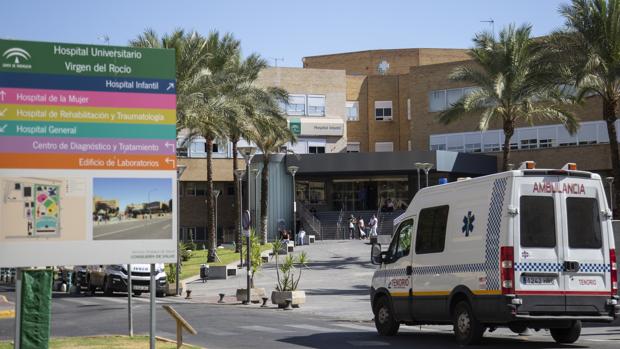 Complejo Hospitalario Virgen del Rocío, donde hay embarazadas ingresadas