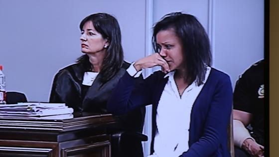 Ana Julia Quezada, durante una sesión del juicio