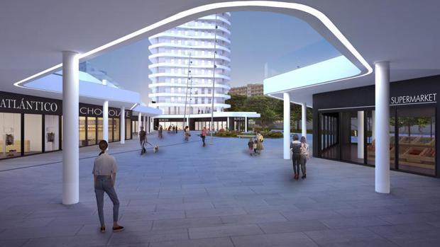 Recreación del proyecto residencial y de ocio