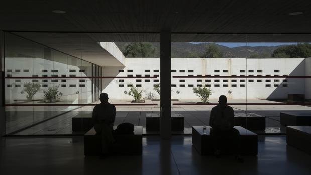 Visitantes en el museo de Medina Azahara en Córdoba
