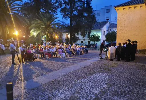 Image of one of the concerts of 'Serenades in the Cordovan squares'