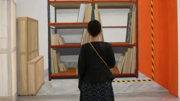 Obra de Gloria Martín presente en la muestra