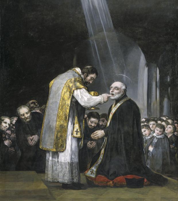 «La última comunión de San José de Calasanz», de Goya