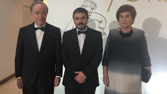 Los tres ganadores esperan la llegada de los Reyes