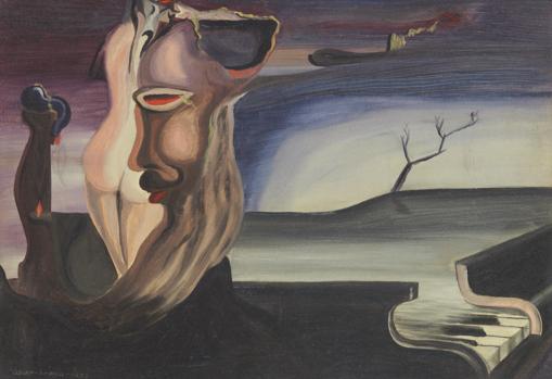 «Piano» (1933), de Óscar Domínguez