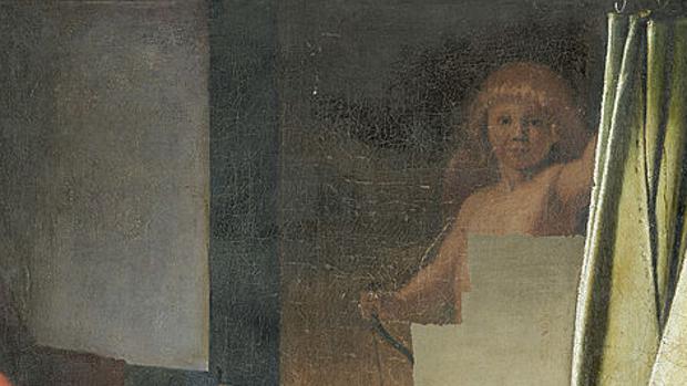 Detalle del Cupido descubierto